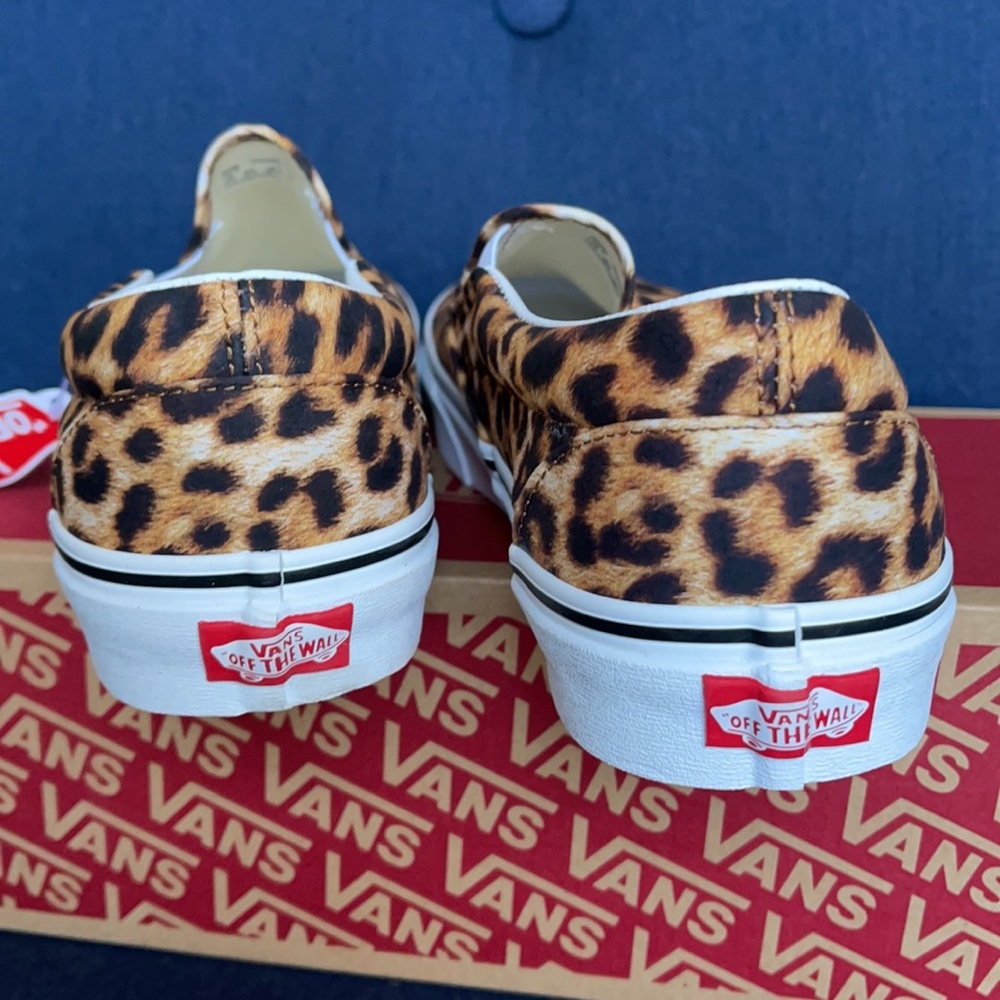 Vans Classic Slip-On Leopard Black/True White WMNS - Picture 14 of 16
